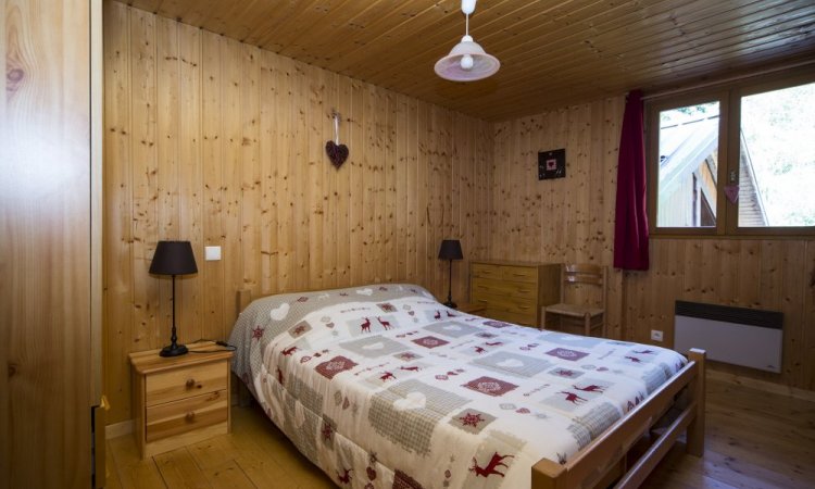 Location appartement 8 personnes : L'écureuil 60 m² - Les Carroz - Location Moret avec 2 chambre à l'étage