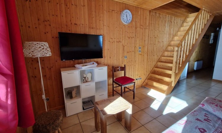 Location appartement 8 personnes : L'écureuil 60 m² - Les Carroz - Location Moret avec espace salon